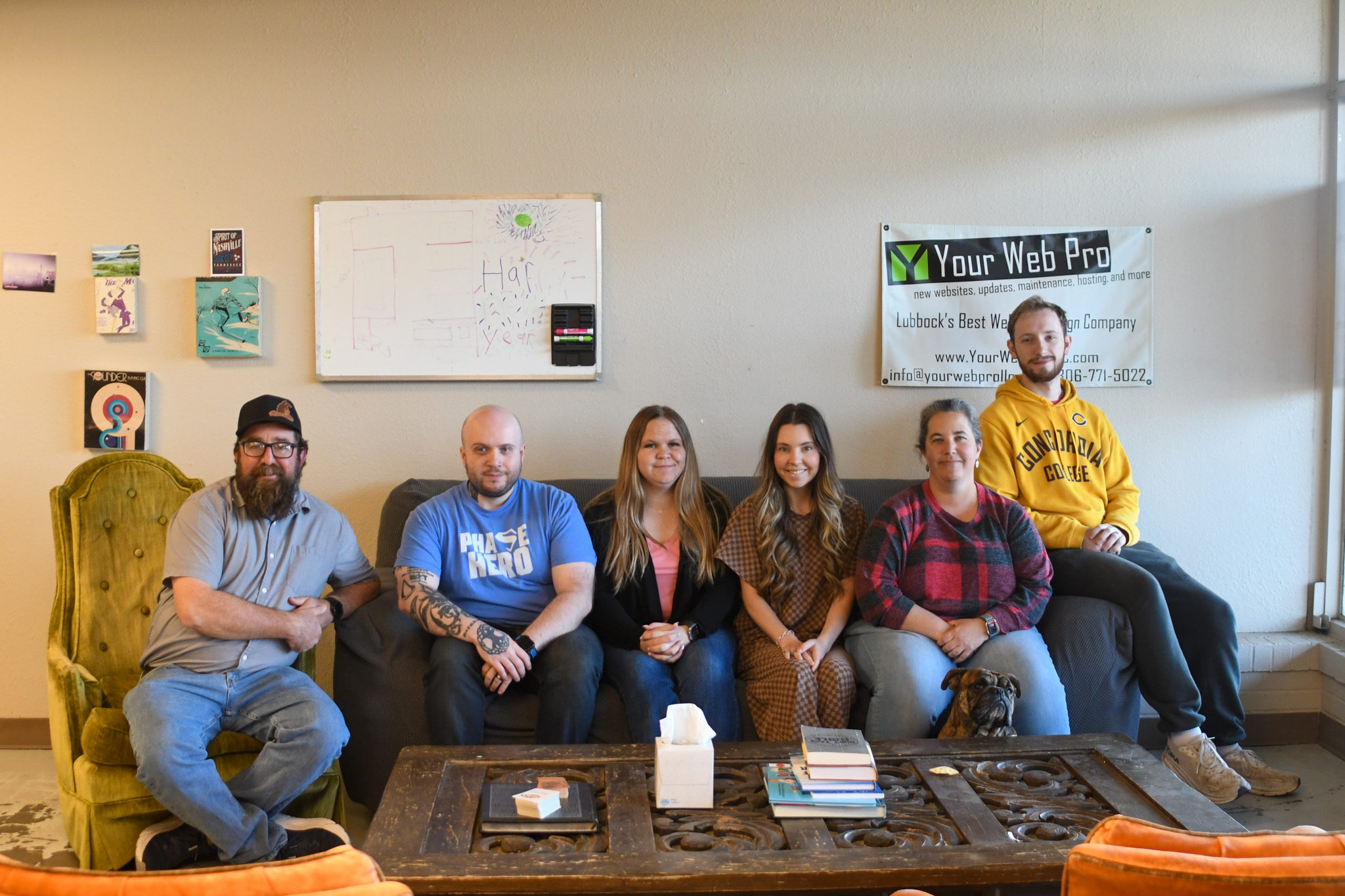 Your Web Pro team at work